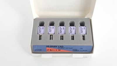 Ivoclar Vivadent IPS e.max CAD LT BL1/C14 for Cerec InLab Blocs Keramik Blöcke