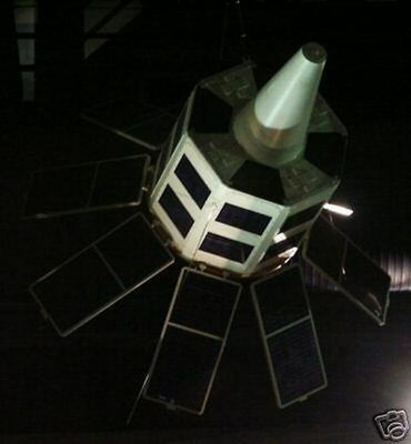 Eole French Microsat Satellite Desktop Kiln Wood Model Regular Free Shipping