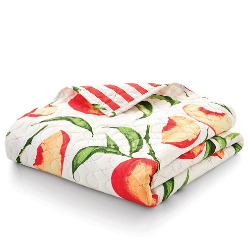 Mainstays Traditional Peaches 3 Piece Quilt Sets Full/Queen, 4 Pieces - Picture 2 of 4