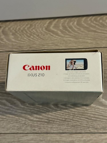 CANON IXUS 210 Black 14.MP Digital Compact Camera EMPTY BOX f2.8 Lens BOX ONLY - Picture 5 of 6