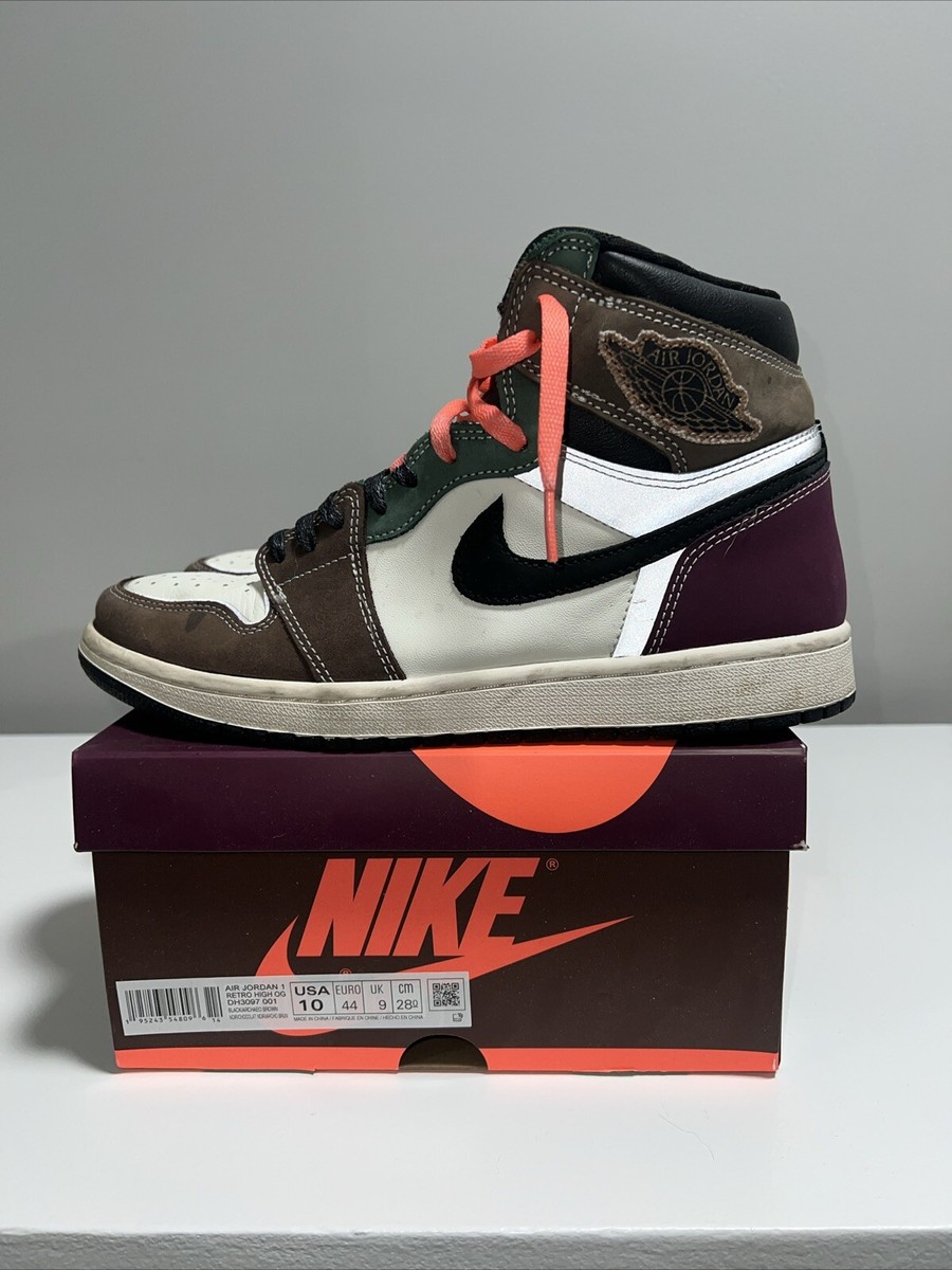 シューズ(男性用) Jordan1 RETRO HIGH OGHAND CRAFTED size10 Jordan 1 Retro High OG Hand Crafted Men's - DH3097-001 - US