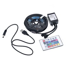 5050 LED Theater Home TV BackLight Accent RGB Multi-Color-Changing Strips Light