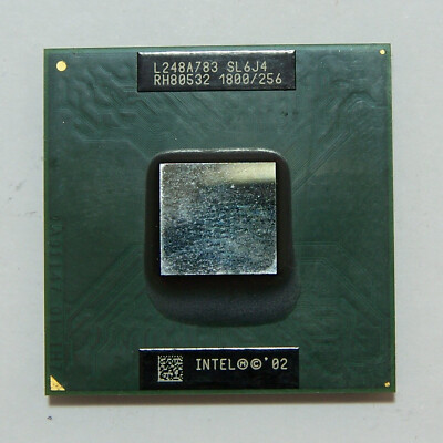 Intel Mobile Celeron SL6J4 1.80 GHz 256K cache 400 MHz FSB socket M PPGA478