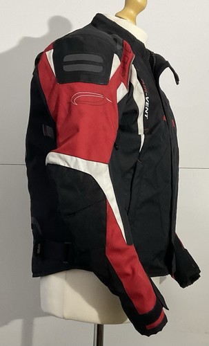 Viper Rider Motorcycle Waterproof Armour Jacket Red Black White, GB Size 36 S - Picture 21 of 24