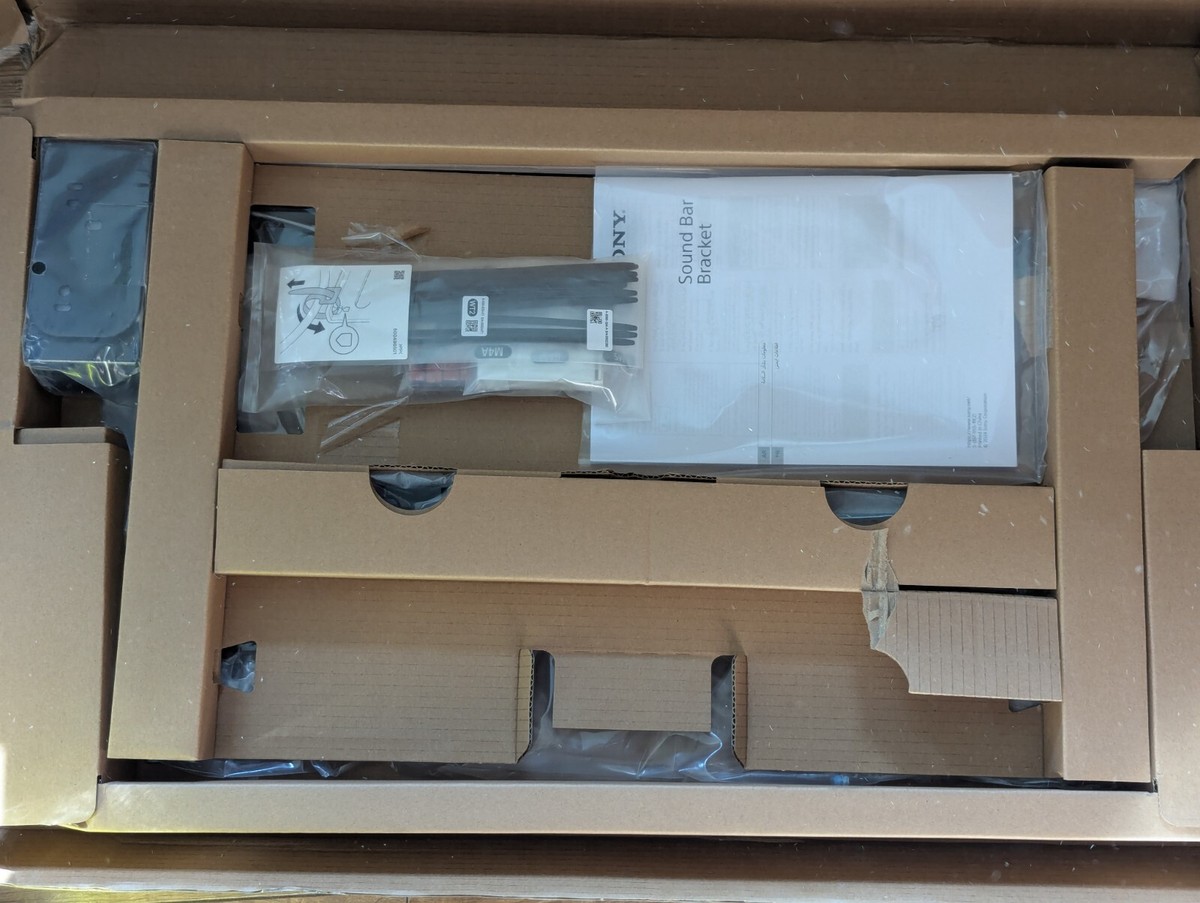 Sony SU-WB1 wall mount bracket soundbar for SU-WL900 TV sound bar