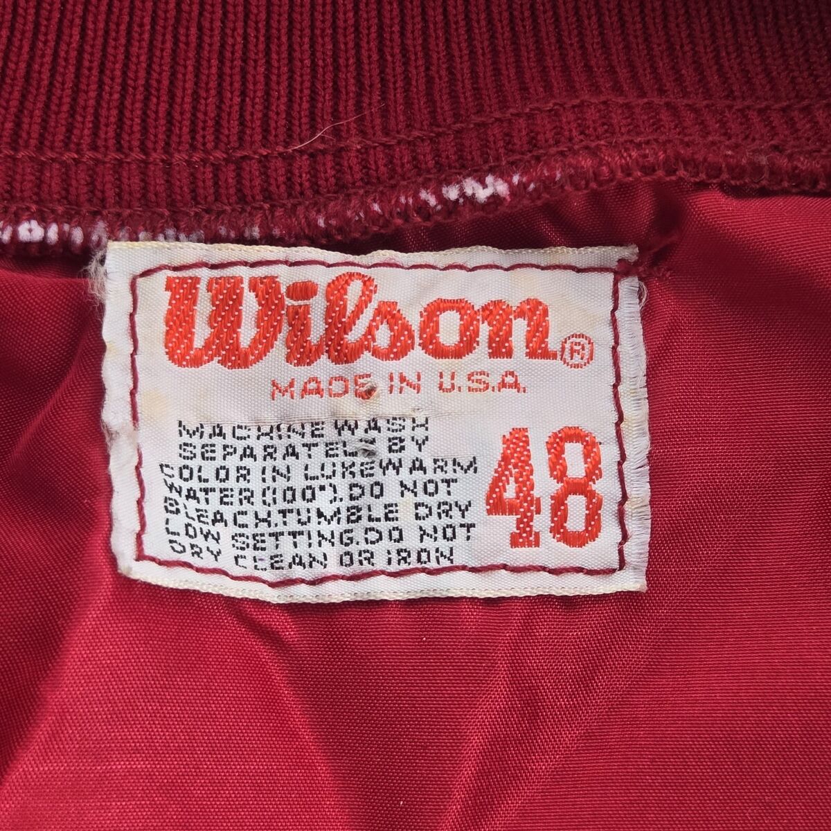 Vintage 80s Size 48 Philadelphia Phillies Baseball Bomber Vintage 80s Size 48 Philadelphia Phillies Baseball Bomber