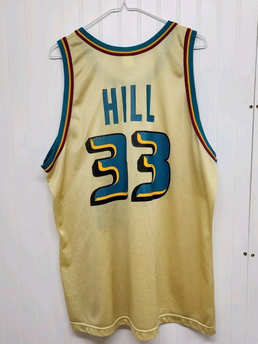Vintage Gold Champion NBA Detroit Pistons Grant Hill Vintage Gold Champion NBA Detroit Pistons Grant Hill