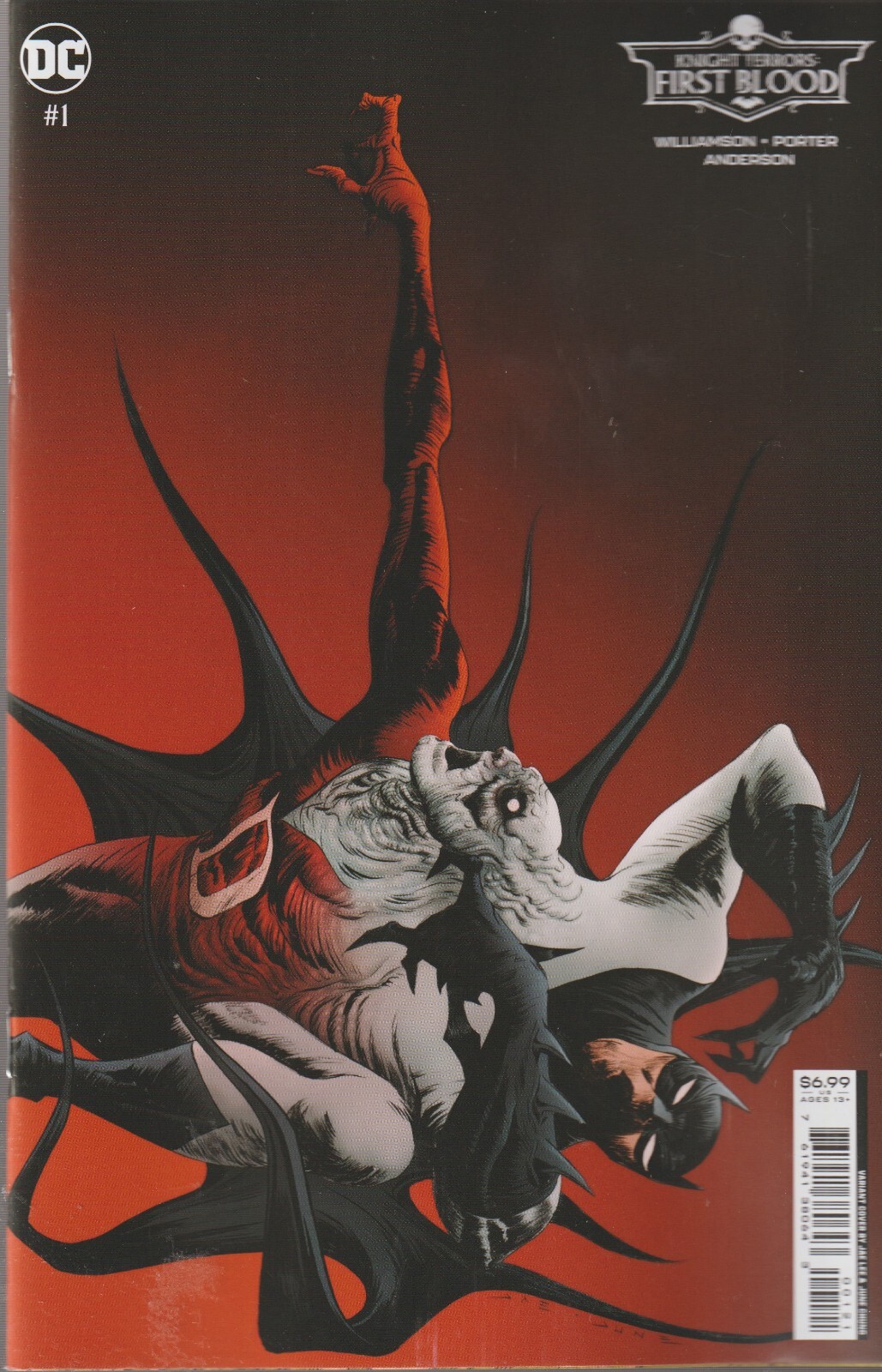DC COMICS KNIGHT TERRORS FIRST BLOOD #1 SEPTEMBER 2023 LEE 1ST PRINT NM