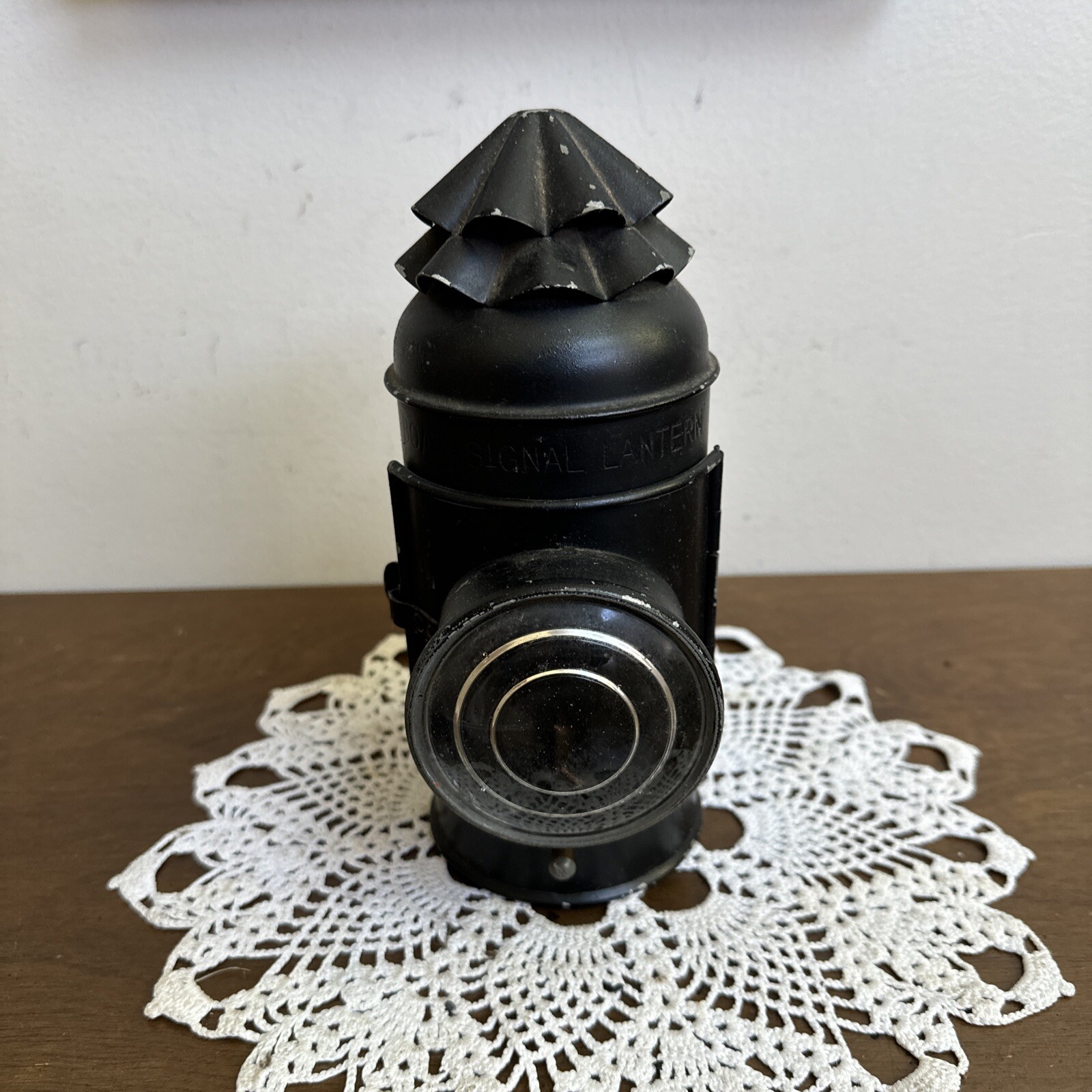 Vintage Keystoneware Boat Signal Lantern Marine Nautical Navigator's Oil Lamp