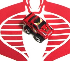 Road Champs Vehicle Plastic Red Monster Truck 1:144 1987