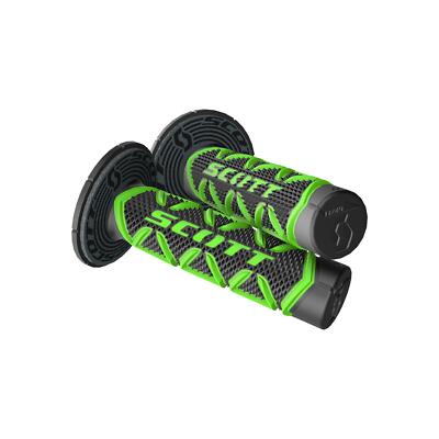 Scott Motocross Lenker Griffe Diamond Donuts Inklusive Enduro Grün Schwarz
