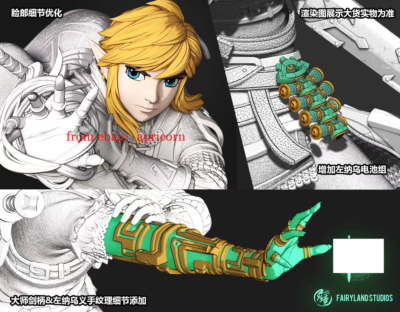 FAIRYLAND Studio The Legend of Zelda LINK 1/6 Resin Statue Model
