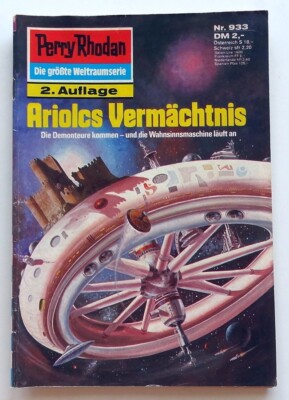 Perry Rhodan 2. Auflage Nr. 933  - Ariolcs Vermächtnis