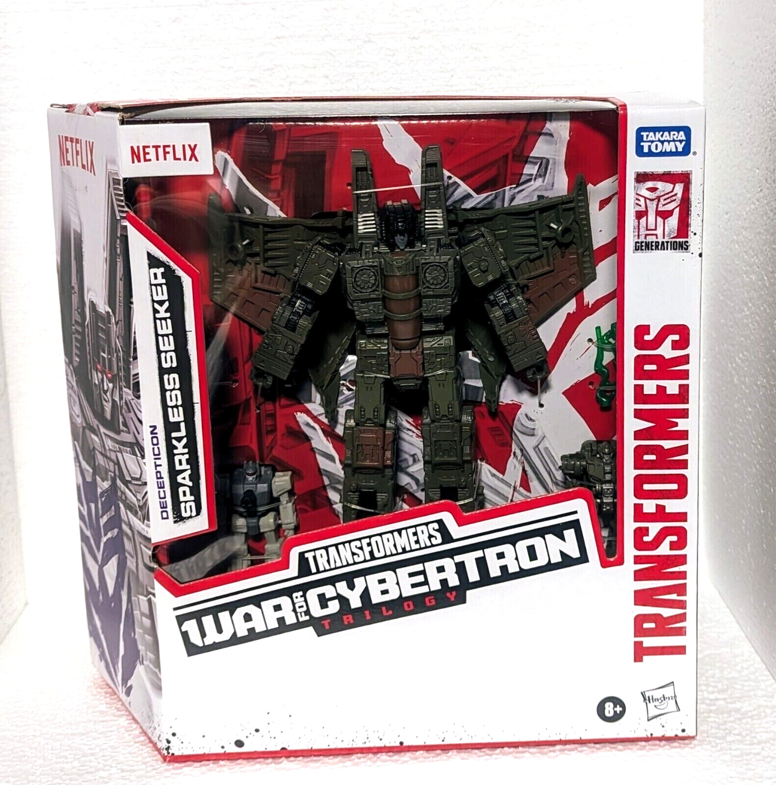 Transformers SPARKLESS SEEKER War for Cybertron Trilogy Netflix Voyager NEW