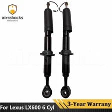 2X Shock Struts Absorber Assy 48510-80B72 For 2022-2024 Lexus LX600 6 Cyl 3.5L
