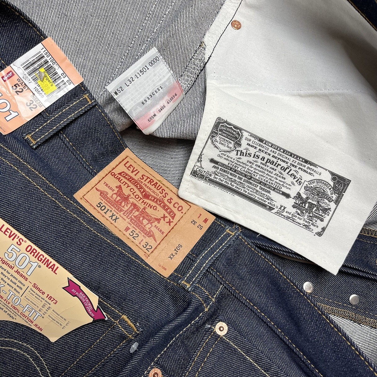 THE 501®XX A COLLECTION OF VINTAGE JEANS The 501XX A Collection of Vintage Jeans (2015, Paperback