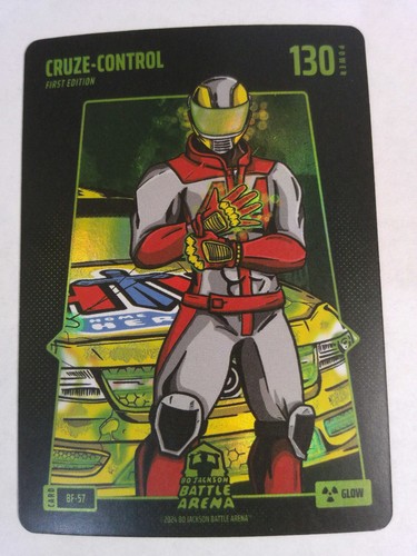 Bo Jackson Battle Arena Battlefoil Glow Cruze-Control #BF-57 Elly De La Cruz