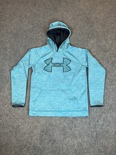 Under Armour Storm Sweatshirt Youth Extra Large Green Hoodie Active Girls