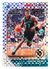 2019-20 PANINI HOOPS PREMIUM STOCK #24 DWYANE BACON CHECKERBOARD PRIZM /149 QTY