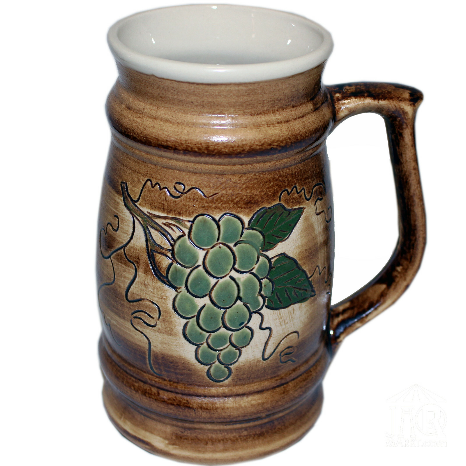 Jarra De Cerveza Jarra De Vino Jarra 1L De Cerámica - Recipiente Para Beber Uvas