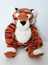 Vintage Russ Berrie 14" Tickles Bengal Tiger Weighted Plush Stuffed Animal 1265