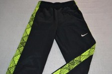 32320-a Nike Gym Pants Athletic Workout Size Large Black Boys