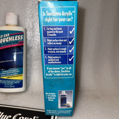 Blue Coral Touchless RARE Instant Restoration Coating NEW NO BOX Included - Picture 2 of 6