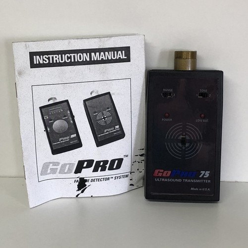 Go Pro 75 GoPro 75 Failure Detector Ultrasound Transmitter