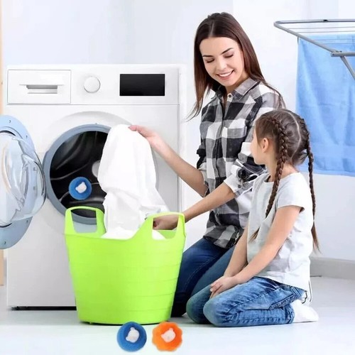 1-6pc Reusable Pet Hair Remover Laundry Washing Machine Cat Dog Fur Lint Catcher - Picture 13 of 26