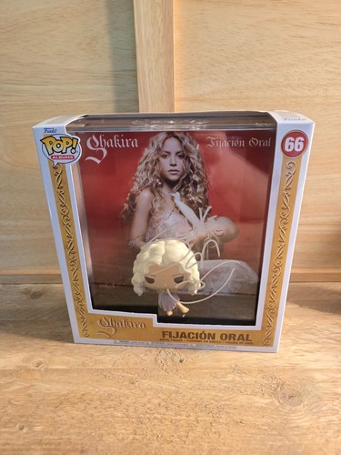 SHAKIRA / Fijacion Oral (ALBUM BOX) - signed FUNKO POP - COA