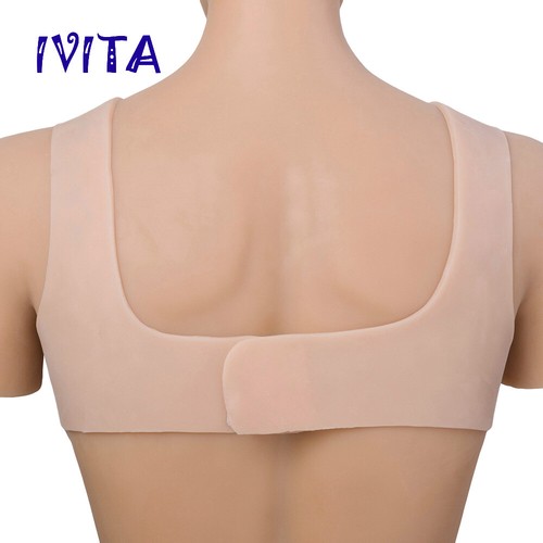 IVITA K Cup 13XL Big Areola Silikon Brust künstliche gefälschte Boobs ovale Brüste - Bild 4 von 12