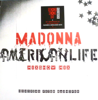 Madonna American Life Mixshow Mix RSD