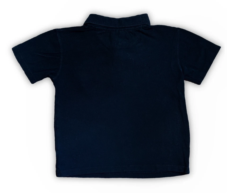 Boys size  8-10 Black Logo FUBU Jeans 1992 Polo Shirt Cotton - Image 2 of 3