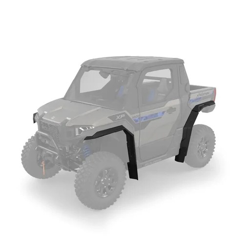 KIWI MASTER Fender Flares For 2024-2025 Polaris RZR XP/4 1000 – Full Coverage Widened Black Flares, OEM Replacement - View #12