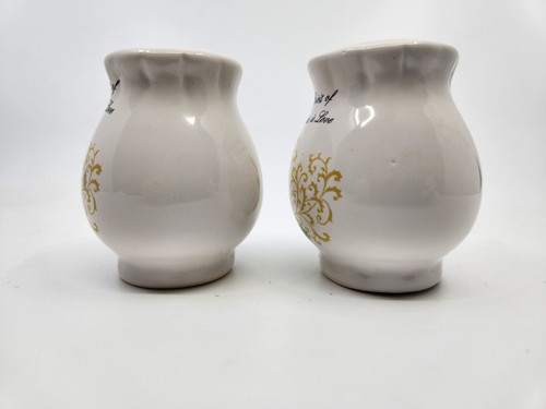 Ceramic Christmas Salt And Pepper Shakers The Spirit Of Christmas Is Love - Picture 2 of 6