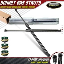 2x Front Bonnet Gas Struts for Toyota Land Cruiser Prado 150 Series 2010-2017