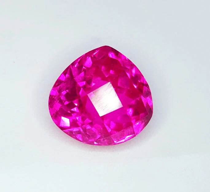 Natural Pink Sapphire 12 Ct Loose Gems Certified Heart Pear Cut
