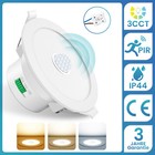 LED Einbaustrahler mit Bewegungsmelder 3CCT Ultra Flach 12W 90mm Deckenleuchte