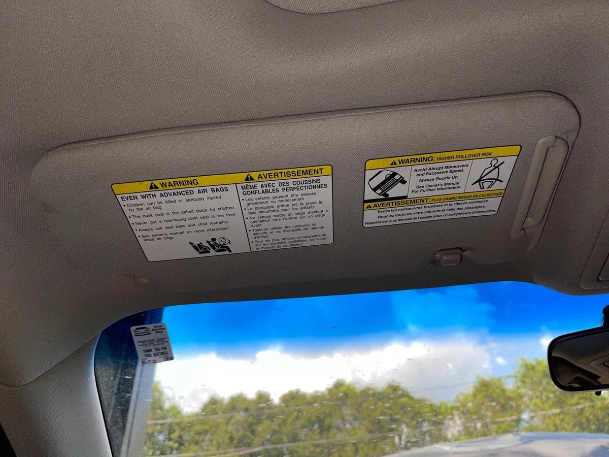 Nissan murano sun on sale visor