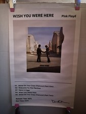 Album Pink Floyd Wish You Were Here poster su tela 12x18” SENZA CORNICE