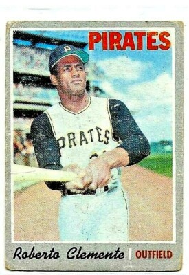 1970 TOPPS  ROBERTO CLEMENTE #350 ORIGINAL VG TOPPS
