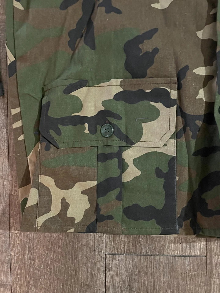 Vintage NOS w/Tag Winchester Green Camo Hunting Button Up Shirt Only Mens Large - Image 4 of 4