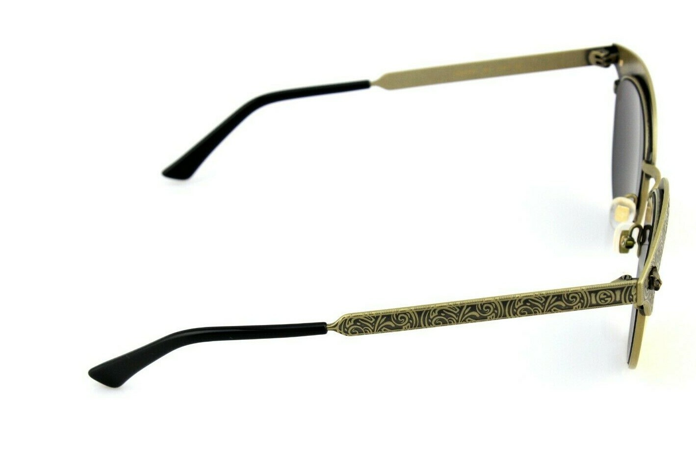 RARE NEW Genuine GUCCI Bronze Orange Gold Mirror Cat Eye Sunglasses GG0220S 001 image 5