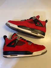 Size 5us - Nike Air Jordan 4 Retro GS Toro Red Cement 408452-603