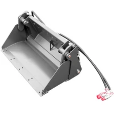 Free Shipping 4-in-1 Multi-Purpose Bucket for Mini Skid Steer Loader Attachments