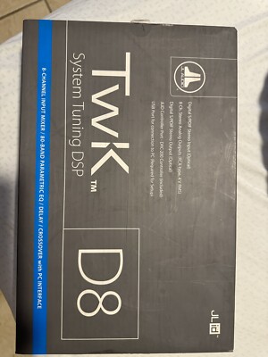 JL Audio TWK-88 System Tuning 8 Channel Digital Signal JL Audio TWK-88 System Tuning 8 Channel Digital Signal
