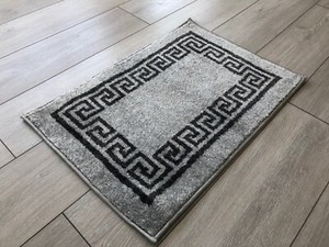 Machine Washable Non Slip Anti Slip Greek Key Romany Doormat