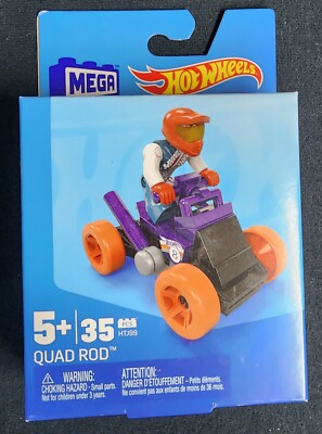 Mega - Hot Wheels Quad Rod Building Set