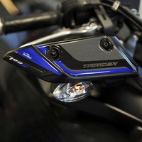 Aufkleber 3D Kompatibel Mit Yamaha Tracer 700 2016 2020 Schutz Handschutz Blau