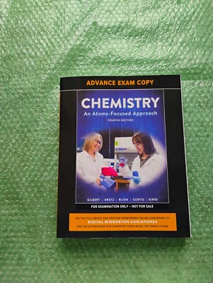 Chemistry : An Atoms-Focused Approach (4e) ADVANCE EXAM COPY